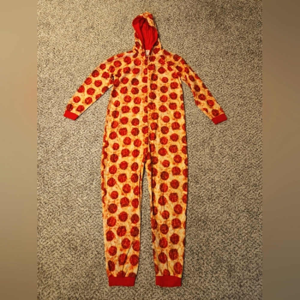 Pizza design adult Onesie